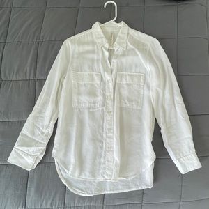 Aritzia | Babaton | Utility Button Up in White XS